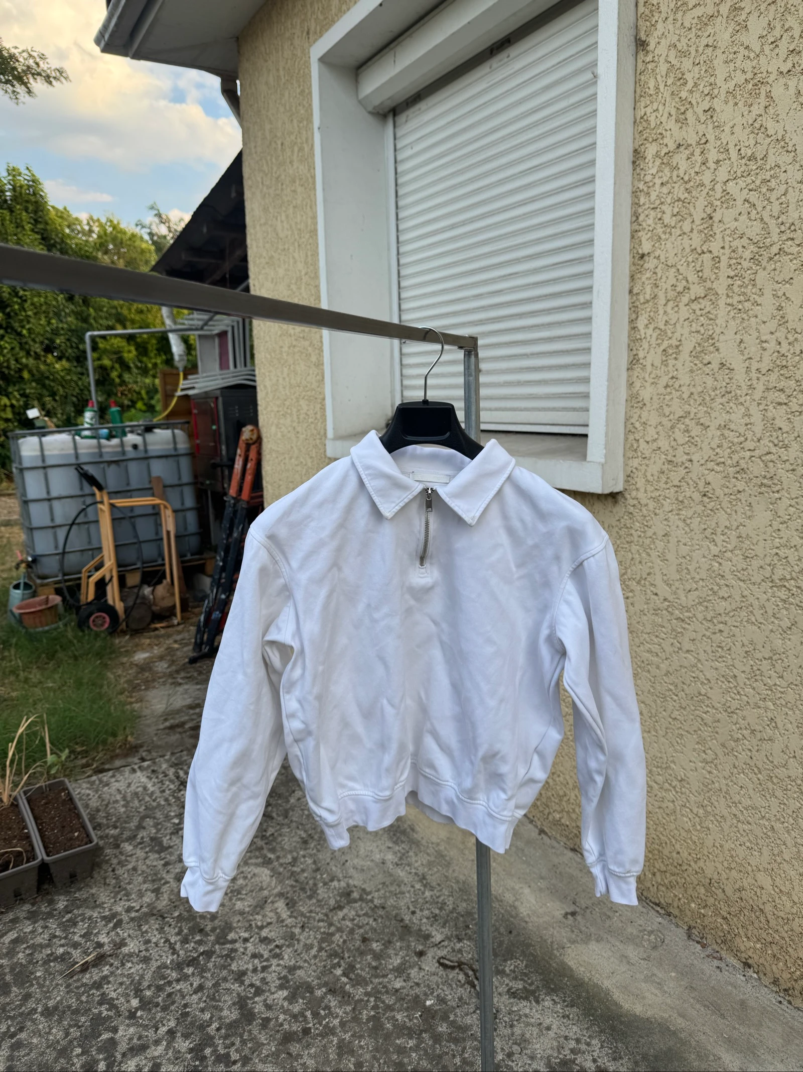 Turn-back collar sweatshirt – photo 5